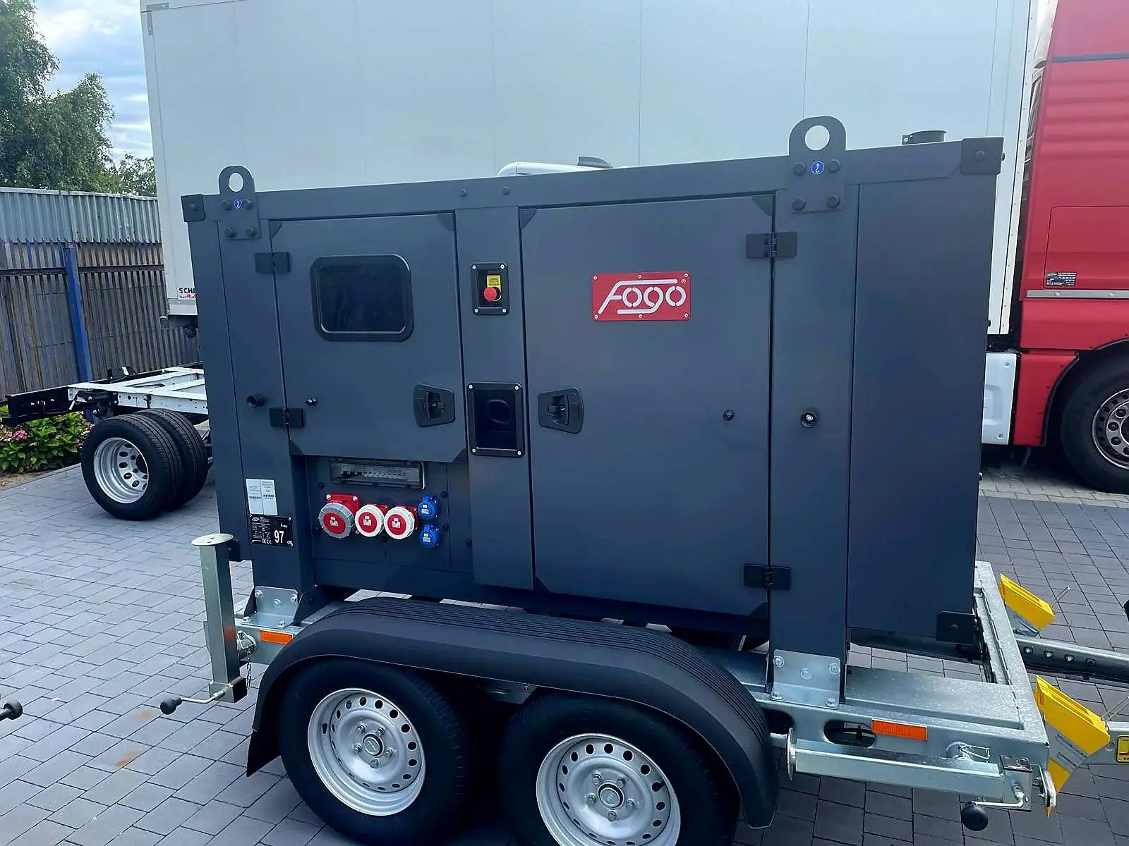 Zasilanie awaryjne za pomocą agregatu prądotwórczego